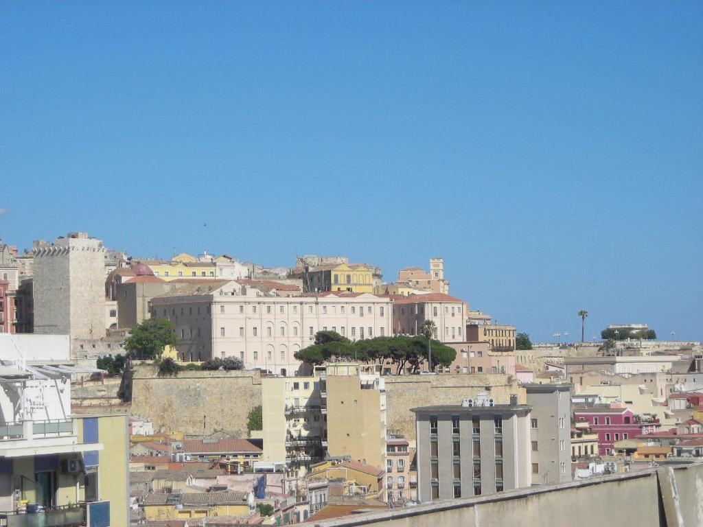 Appartamento Panoramico Cagliari, I Tre Grilli, Centro Eksteriør billede